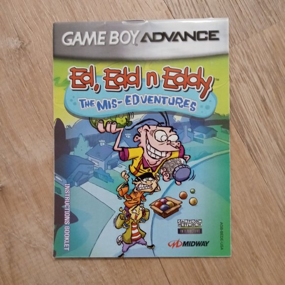 Gameboy advance Ed, Edd n Eddy The Mis-EDventures game (Pre-loved) - Picture 3 of 6